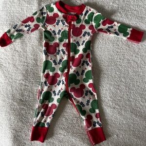 Hanna Andersson Disney Mickey Mouse Christmas PJ